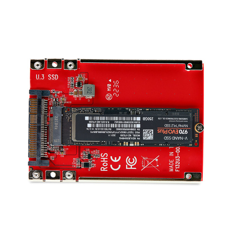 STARTECH M.2 to U.3 Adapter For M.2 NVMe SSDs