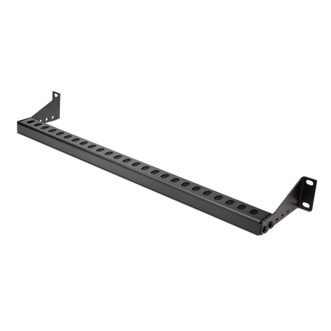 STARTECH STARTECH 1U Rack Mountable Cable Lacing Bar w/Adjustable Depth, Cable Support Guide For Organized 19" Racks/Cabinets