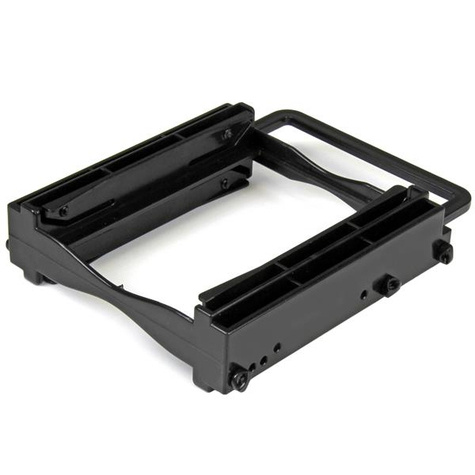 STARTECH STARTECH Dubbele 2.5" SSD/HDD montagebeugel voor 3.5 schijfstation - gereedschapsloze installatie - desktop computer mounting bracket