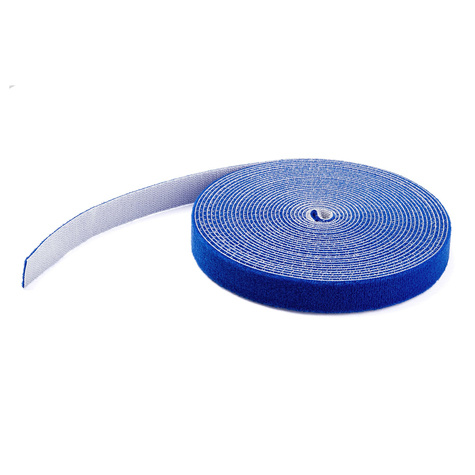STARTECH STARTECH Klittenband rol - herbruikbaar en verstelbaar - kabelbinder - blauw (HKLP25BL) - Haak- en lussluiting - 7.62 m - blauw