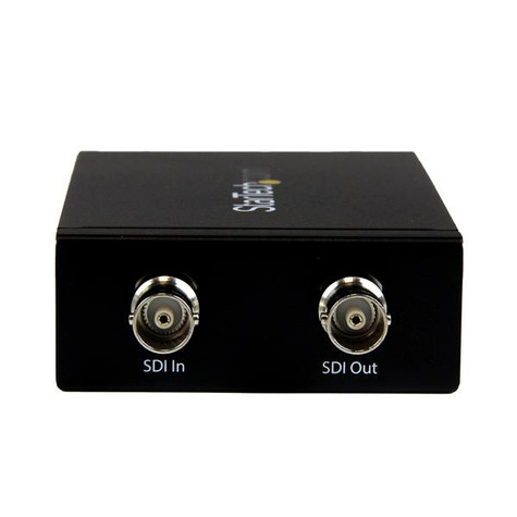 STARTECH SDI-naar-HDMI-converter  3G SDI-naar-HDMI-adapter met SDI Loop Through uitgang - Videoconverter - 3G-SDI - HDMI, 3G-SDI - zwart