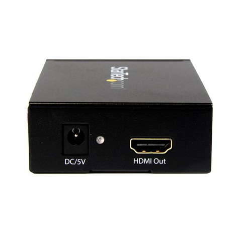 STARTECH SDI-naar-HDMI-converter  3G SDI-naar-HDMI-adapter met SDI Loop Through uitgang - Videoconverter - 3G-SDI - HDMI, 3G-SDI - zwart