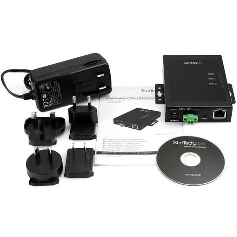 STARTECH 2PT Serial-to-IP Ethernet Device Server
