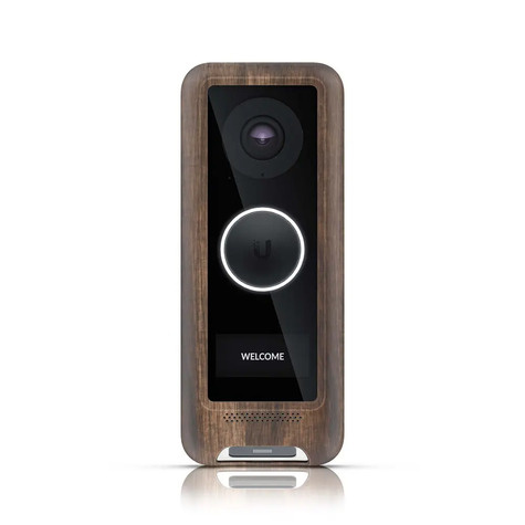 Ubiquiti Wood doorbell faceplate