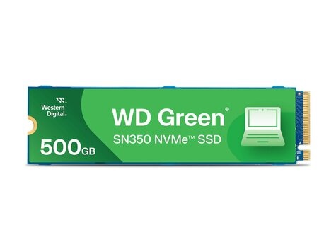 Western Digital Western Digital 500GB M.2 PCIe NVMe WD Green SN350 2400/1500