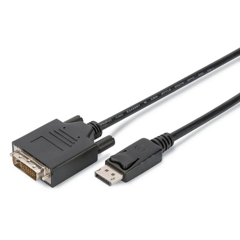 DIGITUS AK-990900-020-S video kabel adapter 2 m DisplayPort DVI-D Zwart