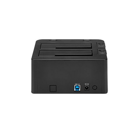STARTECH Dual-Bay USB 3.0 to SATA Hard Drive Docking Station, USB Hard Drive Dock, External 2.53.5 SATA IIIIII, SSDHDD Docking Station, Hot-Swap Hard Drive Bay
