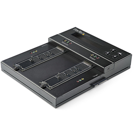 STARTECH Standalone M.2 SATA  M.2 NVMe Duplicator en Wisser - HDD/SSD Cloner/Wiper voor M.2 PCIe AHCI/NVMe, M.2 SATA, 2.5/3.5" SATA Drives