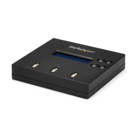 STARTECH 1:2 standalone USB 2.0 flashdrive duplicator en -wisser - USB-stationduplicator - 2 bays - voor P/N: SVA5H2NEUA