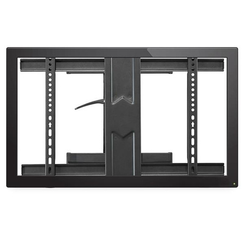 STARTECH TV Wall Mount supports up to 100 inch VESA Displays, Low Profile Full Motion TV Wall Mount for Large Displays