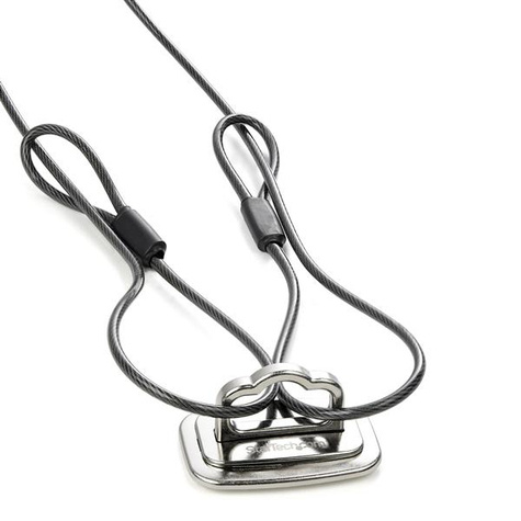 STARTECH Piastra anchoraggio cavo Sicurezza PC
