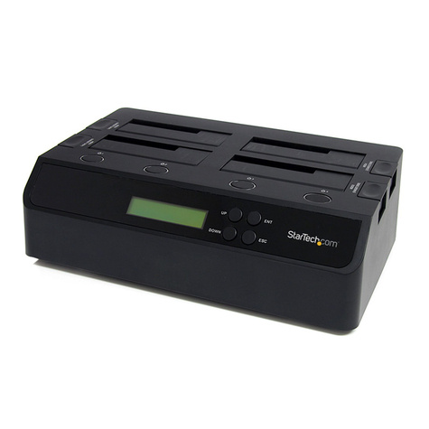 STARTECH 4-bay USB 3.0 eSATA naar SATA standalone 1:3 docking station - Vaste-schijfduplicator - 4 bays (SATA-300) - voor P/N: SVA12DN4NEUA