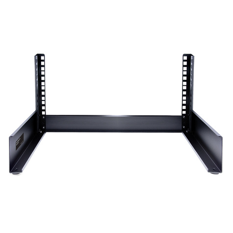 STARTECH 4U 19" Bureau Open Frame Rack, 2 Post, Vrijstaand IT Netwerk Rack voor Switch/Patchpaneel/Data/AV/IT/Communicatie Apparatuur