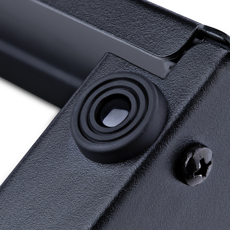 STARTECH 4U 19" Bureau Open Frame Rack, 2 Post, Vrijstaand IT Netwerk Rack voor Switch/Patchpaneel/Data/AV/IT/Communicatie Apparatuur