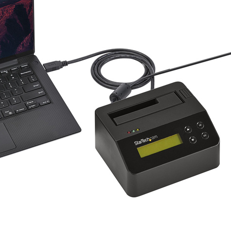 STARTECH USB 3.0 Standalone eraser en docking station voor 2.5" en 3.5" SATA SSD/HDD schijven - dock met wis-functie