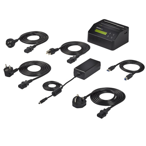 STARTECH USB 3.0 Standalone eraser en docking station voor 2.5" en 3.5" SATA SSD/HDD schijven - dock met wis-functie