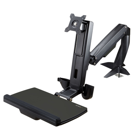 STARTECH STARTECH Zit-sta werkplek monitor arm - bureau monteerbaar - tot 24" schermen - VESA - hoogte verstelbaar