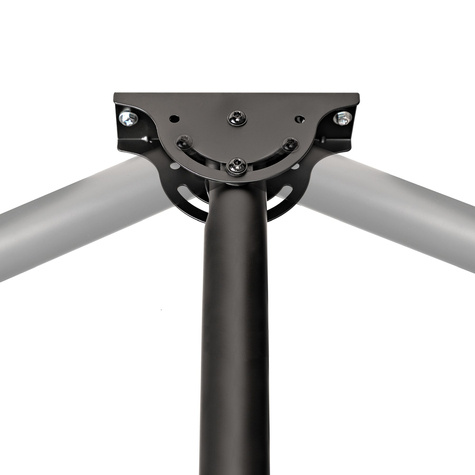 STARTECH Dual Plafond TV Beugel, Dual Back-to-Back TV Ophangbeugel, Verstelbare Telescopische Verticale Arm (1m tot 1,5m)