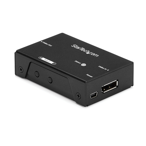 STARTECH STARTECH DisplayPort signaal versterker - DP video versterker - 4K 60Hz - 20 m - Video/audio-uitbreider - maximaal 20 m