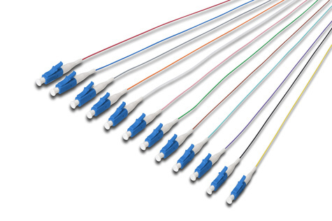 DIGITUS Professional pigtail - 2 m - gray, black, white, blue, yellow, red, green, brown, orange, violet, pink, turquoise