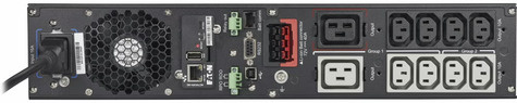 Eaton 9PX Lithium-ion - Netpack - UPS (rack-monteerbaar / extern) - 200/208/220/230/240 Volt wisselstroom V - 2400 Watt - 3000 VA - 1-fase - Ethernet 10/100/1000, RS-232, USB - uitgangen: 10 - 2U - 19" - zwart, zilver