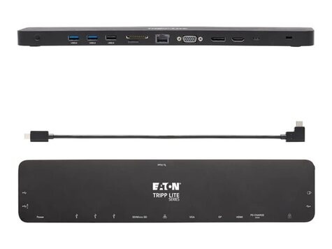 Eaton Tripplite Series USB-C Dock, Triple Display - 4K HDMI