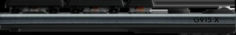 Logitech G915 X LS Wless Gaming KBD BLK Tactil US