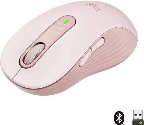 Logitech Logitech Signature M650 L Wireless Mouse - ROSE - EMEA
