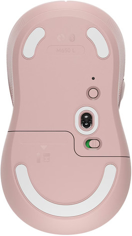 Logitech Signature M650 L Wireless Mouse - ROSE - EMEA
