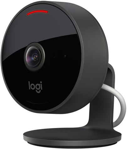 Logitech Logitech Circle View - Netwerkbewakingscamera - openlucht, binnen - weerbestendig - kleur (Dag en nacht) - 1920 x 1080 - 1080p - audio - draadloos - Wi-Fi