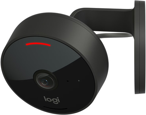 Logitech Circle View - Netwerkbewakingscamera - openlucht, binnen - weerbestendig - kleur (Dag en nacht) - 1920 x 1080 - 1080p - audio - draadloos - Wi-Fi