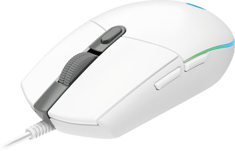 Logitech G203 LIGHTSYNC Gaming Mouse - WHITE