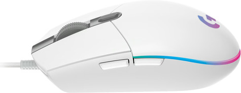 Logitech G203 LIGHTSYNC Gaming Mouse - WHITE