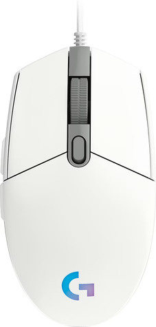Logitech G203 LIGHTSYNC Gaming Mouse - WHITE