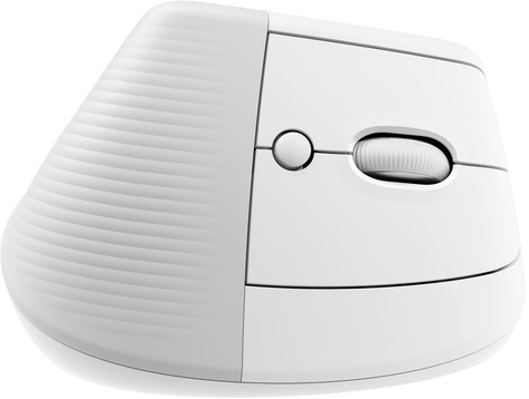Logitech Wireless Mouse Lift f.Mac Ergonomic off-white
