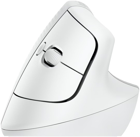 Logitech Wireless Mouse Lift f.Mac Ergonomic off-white
