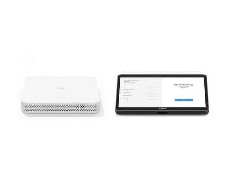 Logitech Logitech Base Bundle - Videoconferentiekit (Logitech Tap IP, Logitech RoomMate) - gecertificeerd voor Microsoft Teams, Zoom-gecertificeerd