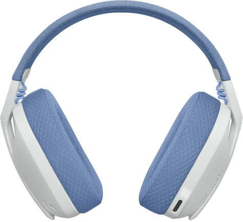 Logitech Lightspeed G435 - Headset - over oor - Bluetooth / 2,4 GHz-radiofrequentie - draadloos - wit - Discord-gecertificeerd