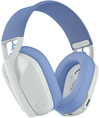 Logitech Lightspeed G435 - Headset - over oor - Bluetooth / 2,4 GHz-radiofrequentie - draadloos - wit - Discord-gecertificeerd