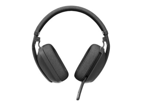 Logitech Zone Vibe Wireless - Headset - over oor - Bluetooth - draadloos - USB-C via Bluetooth-adapter - grafiet - geoptimaliseerd voor UC