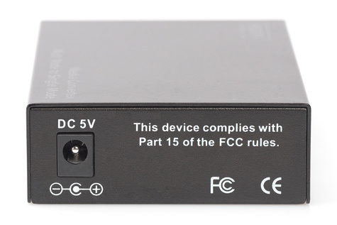 DIGITUS Fast Ethernet Media Converter Multi- to Singlemode Media Converter, SC to SC, Wavelenth 1310nm