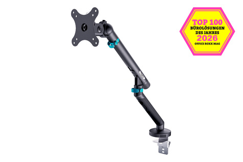 DIGITUS Enkele monitorsteun, 35", 10 kg Mechanische veer, VESA: 75x75, 100x100, zwart