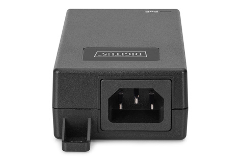 DIGITUS Gigabit Ethernet PoE+ injector, 802.3at Voedingsaansluitingen: 4/5(+),7/8(-), 30W