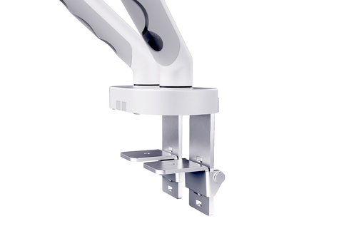 DIGITUS Dubbele monitorbeugel, 2x 35", 2x 10 kg Mechanische veer, VESA: 75x75, 100x100, wit