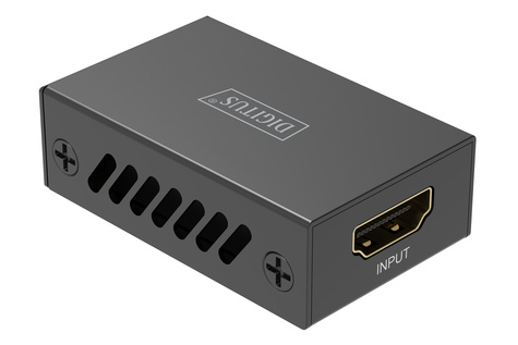 DIGITUS DIGITUS HDMI-repeater, 8K/60Hz 10 m 8K/60, 16 m 4K/60Hz