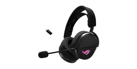 Asus Asus ROG Pelta Headset Bedraad en draadloos Hoofdband Gamen USB Type-C Bluetooth Zwart
