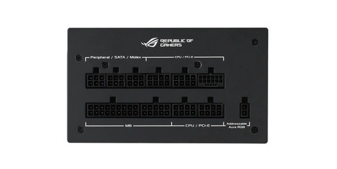 Asus ROG Strix 1000W Gold Aura Edition power supply unit 20+4 pin ATX ATX Zwart