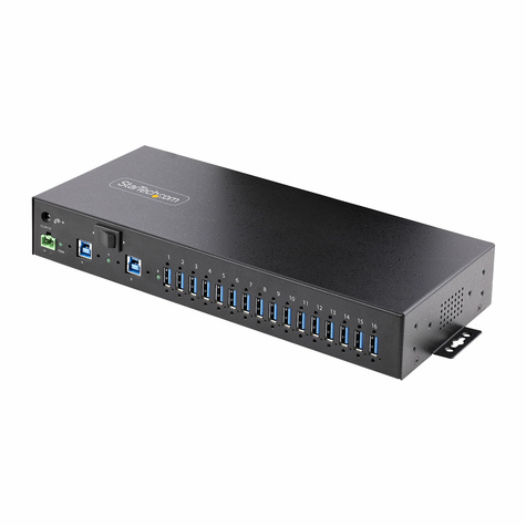 STARTECH 16-Port Industrial USB 5Gbps Hub/Switch