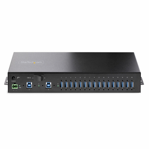 STARTECH 16-Port Industrial USB 5Gbps Hub/Switch