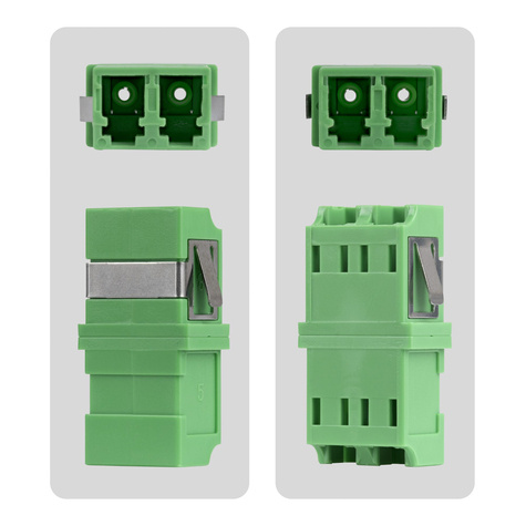 STARTECH LC Fiber Coupler 10 Pack Single Mode